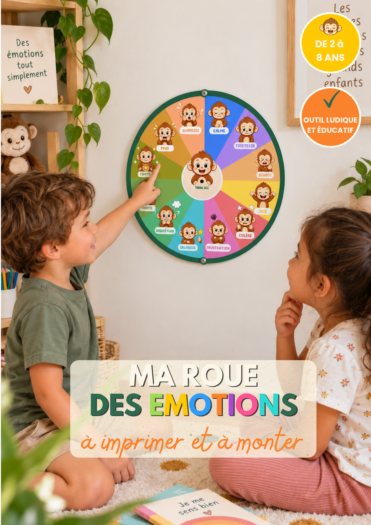 Roue des émotions TIKO - à imprimer